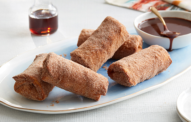 Shareable Crispy French Toast Roll-Ups