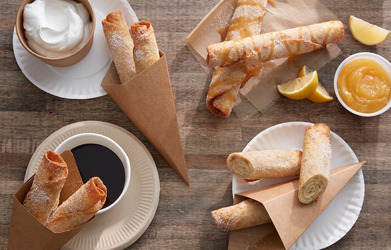 Cheesecake Filled Taquitos